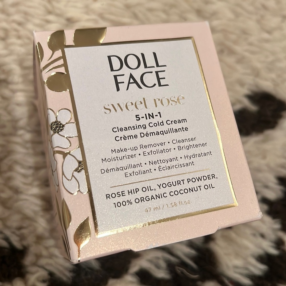 Doll Face Sweet Rose 5-in-1 Cleansing Cold Cream